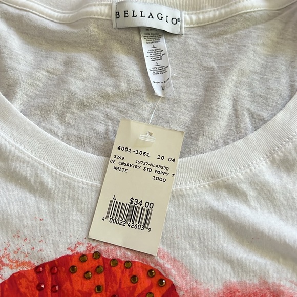 Bellagio tee NWT - Picture 2 of 4